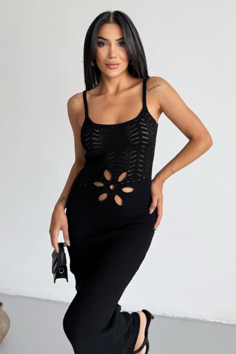 HOTTINA BLACK ruha, Szín: fekete, IVET.HU - A te online butikod.