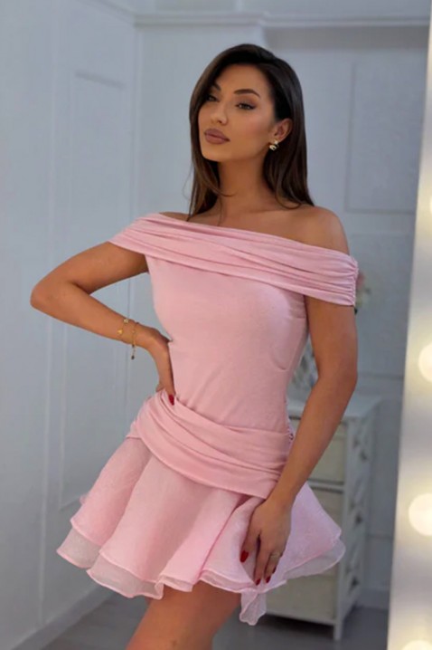 POLERZA PINK ruha, Szín: rózsaszín, IVET.HU - A te online butikod.