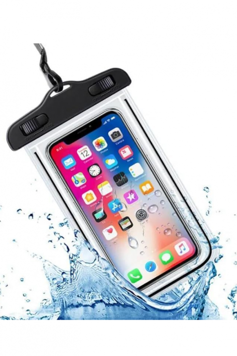 ZISY FEKETE vízálló mobiltelefon tok, Szín: fekete, IVET.HU - A te online butikod.