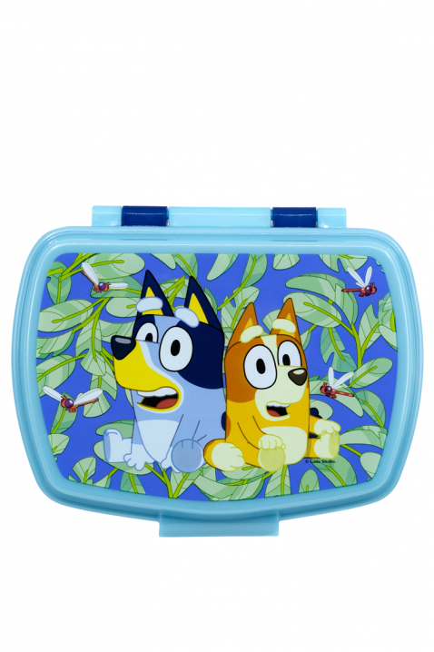 BLUEY gyermek uzsonnásdoboz, Szín: kék, IVET.HU - A te online butikod.