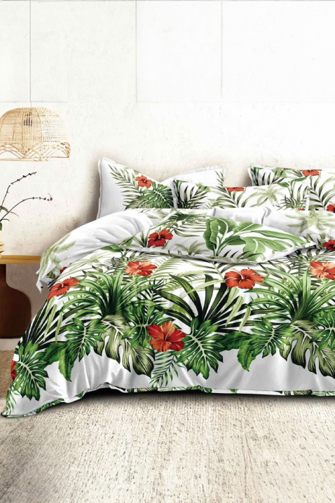 SRONEXA pamut ágyneműgarnitúra 200x220 cm - 4 darabos, Szín: multicolor, IVET.HU - A te online butikod.