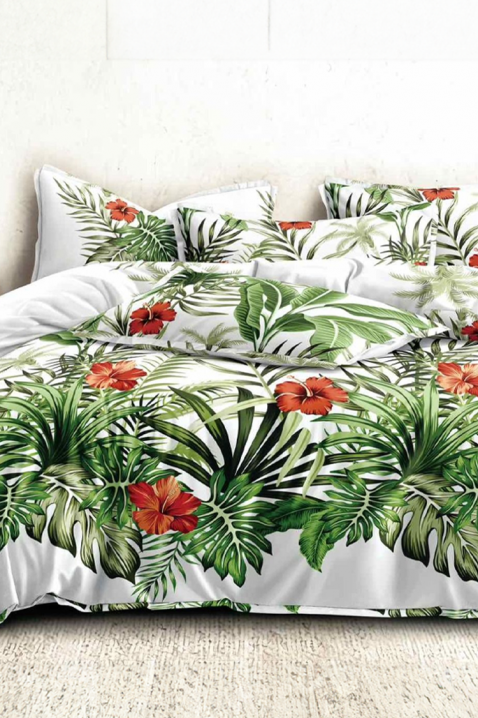 SRONEXA pamut ágyneműgarnitúra 200x220 cm - 4 darabos, Szín: multicolor, IVET.HU - A te online butikod.