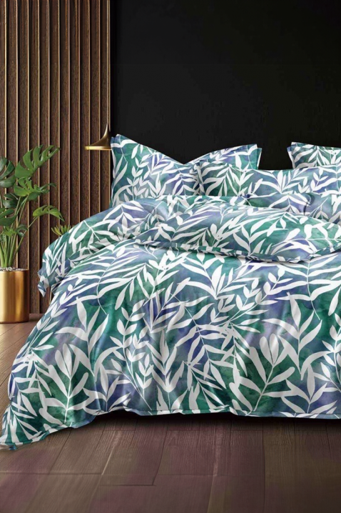 MUNELFA pamut ágyneműgarnitúra 200x220 cm - 4 darabos, Szín: multicolor, IVET.HU - A te online butikod.