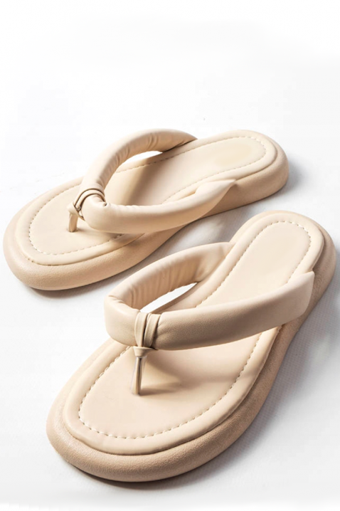 USBERZA BEIGE női papucs, Szín: bézs, IVET.HU - A te online butikod.