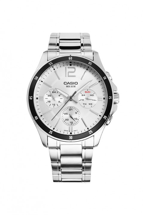 CASIO MTP-1374D-7AVDF férfi karóra, Szín: ezüst, IVET.HU - A te online butikod.