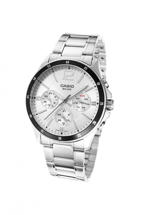 CASIO MTP-1374D-7AVDF férfi karóra, Szín: ezüst, IVET.HU - A te online butikod.