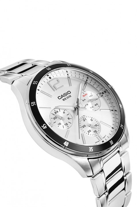 CASIO MTP-1374D-7AVDF férfi karóra, Szín: ezüst, IVET.HU - A te online butikod.