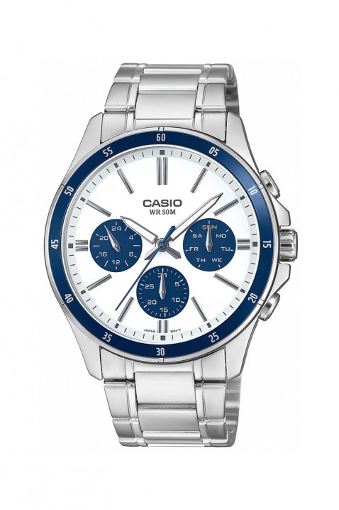 CASIO MTP-1374D-7A2VDF férfi karóra, Szín: ezüst, IVET.HU - A te online butikod.