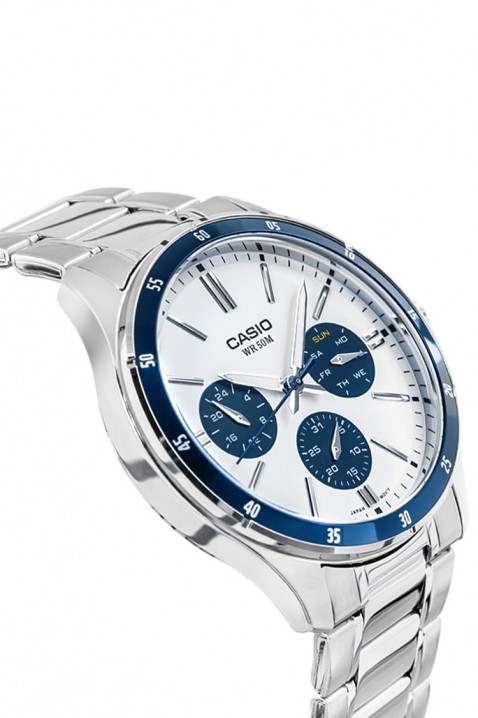 CASIO MTP-1374D-7A2VDF férfi karóra, Szín: ezüst, IVET.HU - A te online butikod.