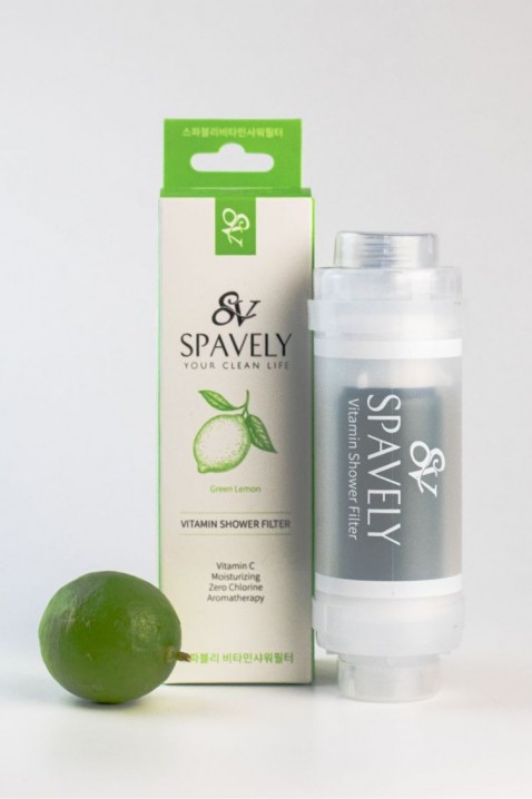 SPAVELY GREEN LEMON zuhanyszűrő lime illattalIVET.HU - A te online butikod.