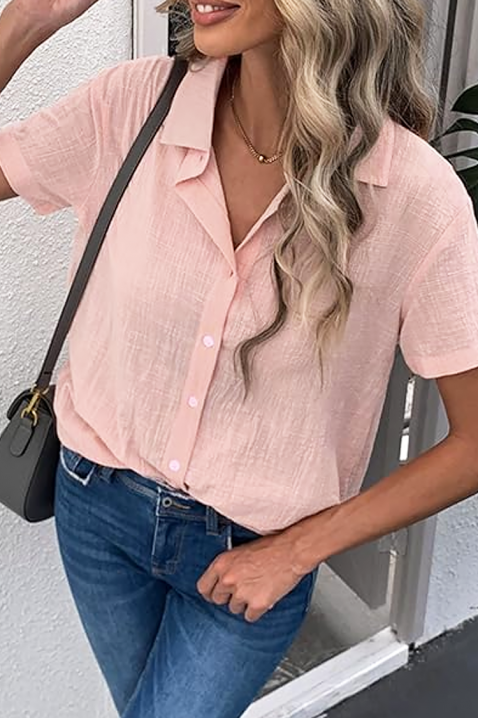 VOLELSA PINK női blúz, Szín: rózsaszín, IVET.HU - A te online butikod.