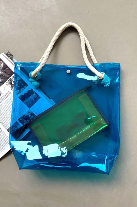NEONANA BLUE strandtáska, Szín: kék, IVET.HU - A te online butikod.