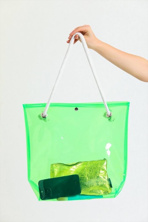 NEONANA GREEN strandtáska, Szín: zöld, IVET.HU - A te online butikod.