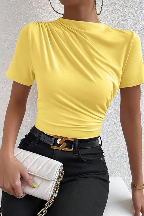 PERLIRZA YELLOW női felső, Szín: sárga, IVET.HU - A te online butikod.