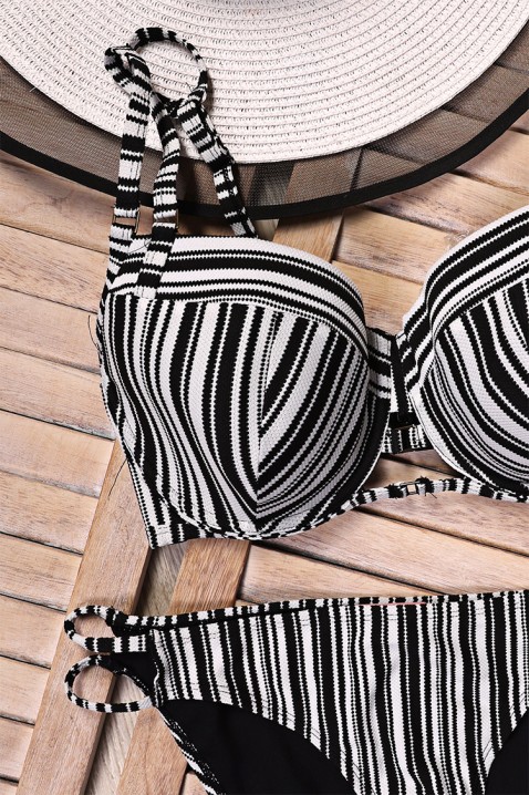 VILIRZA bikini, Szín: fekete és fehér, IVET.HU - A te online butikod.