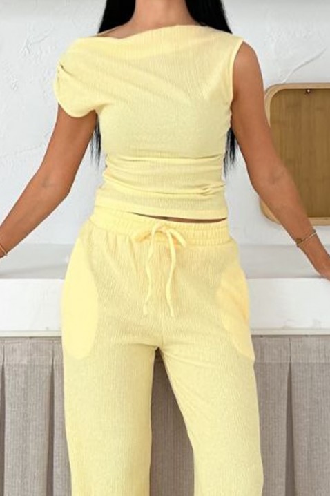 FRALINDA YELLOW szett, Szín: sárga, IVET.HU - A te online butikod.