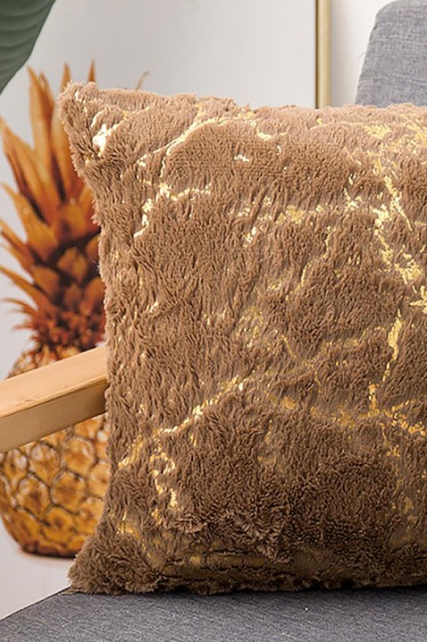SILPEFA BROWN 40х40 cm díszpárnahuzat, Szín: barna, IVET.HU - A te online butikod.