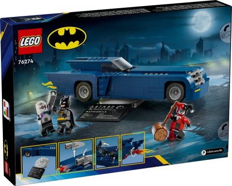 76274 | Batman a Batmobillal Harley Quinn és Mr. Freeze ellenIVET.HU - A te online butikod.