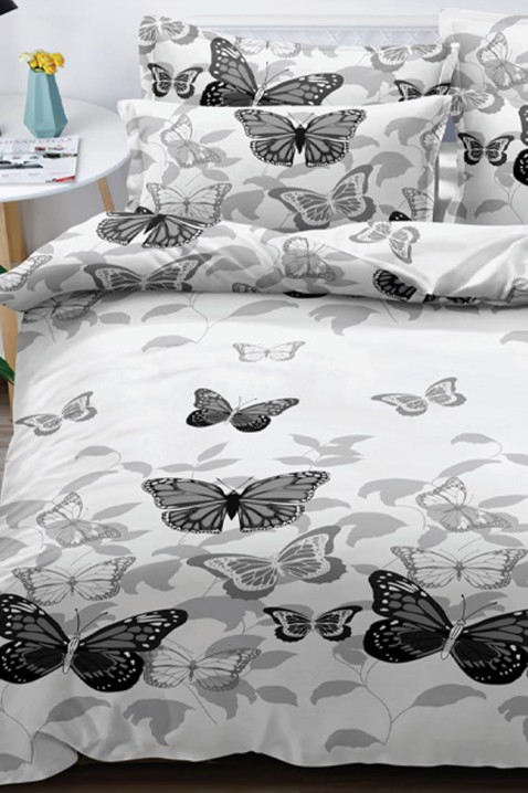 SOLFETA pamut ágyneműgarnitúra 200x220 cm - 4 darabos, Szín: fehér, IVET.HU - A te online butikod.