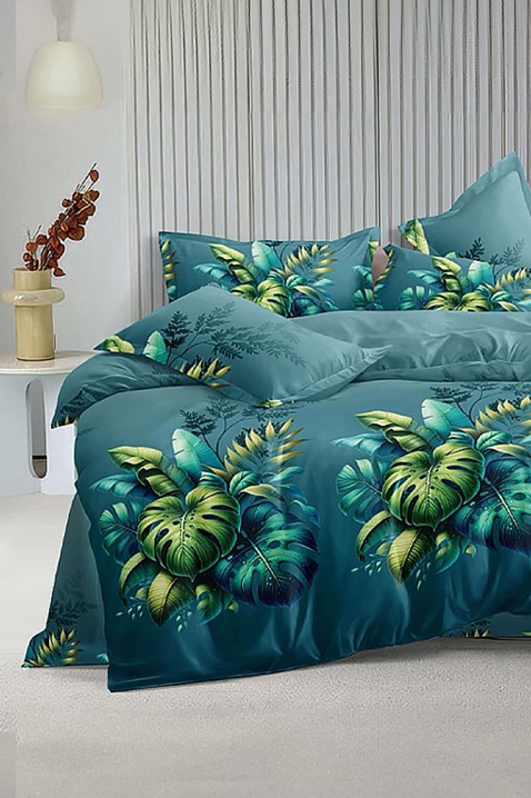 AURELDA 200x220 cm pamut ágyneműgarnitúra - 4 részes, Szín: multicolor, IVET.HU - A te online butikod.