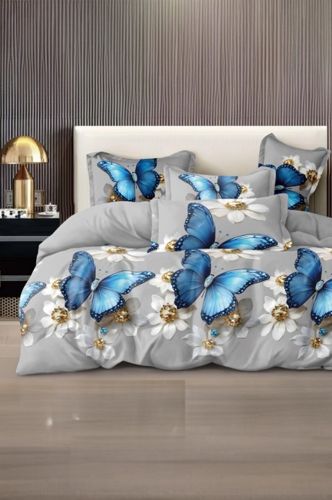 BRISENA 200x220 cm pamut ágyneműgarnitúra - 4 részes, Szín: multicolor, IVET.HU - A te online butikod.