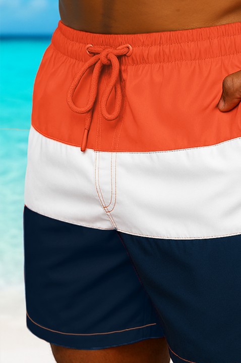 HENZO ORANGE férfi fürdőnadrág, Szín: multicolor, IVET.HU - A te online butikod.