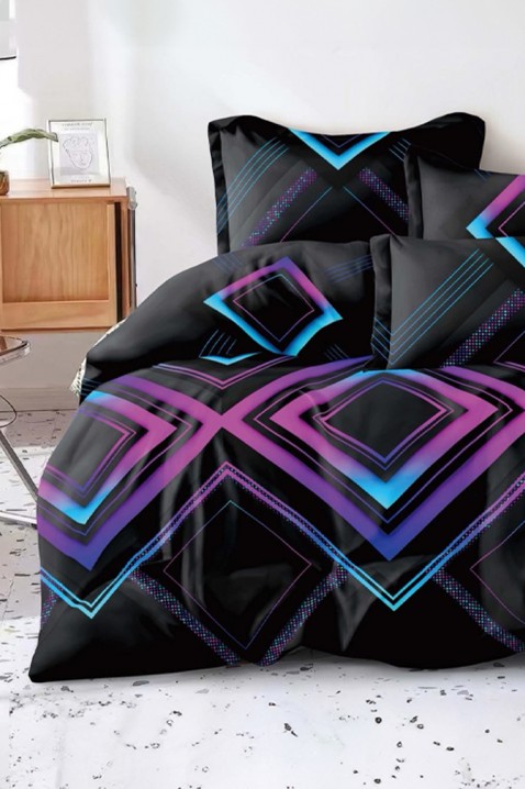 DORIMEA 200x220 cm pamut ágyneműgarnitúra - 4 részes, Szín: multicolor, IVET.HU - A te online butikod.