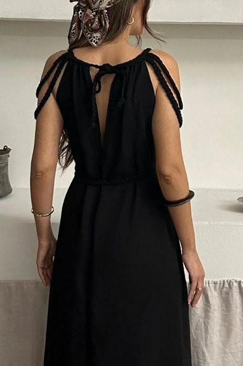 MIRZALFA BLACK ruha, Szín: fekete, IVET.HU - A te online butikod.