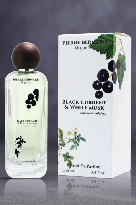 Pierre Bernard Organics Black Current& White Musk EDP 100 ml parfümIVET.HU - A te online butikod.