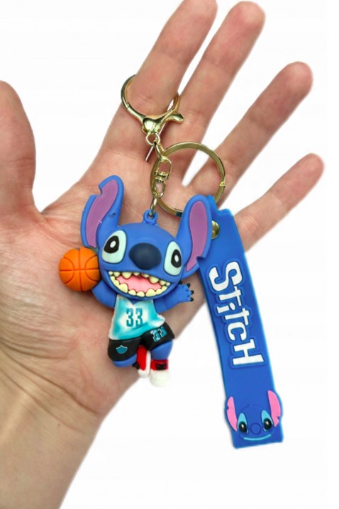 STITCH Basketball BLUE táska dísz, Szín: kék, IVET.HU - A te online butikod.