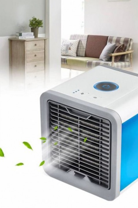 TIONY hordozható ventilátor, hűtő és légtisztító, Szín: fehér, IVET.HU - A te online butikod.