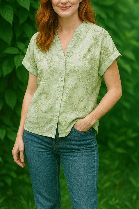 GLORISIA GREEN női blúz, Szín: zöld, IVET.HU - A te online butikod.