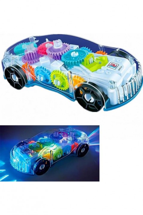 TERVINZO világító zenélő autó, Szín: multicolor, IVET.HU - A te online butikod.