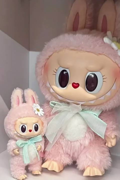 LABUBU BOW PINK táska kiegészítő, Szín: rózsaszín, IVET.HU - A te online butikod.