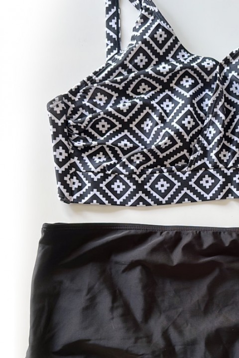 VEXOLDA bikini, Szín: fekete és fehér, IVET.HU - A te online butikod.