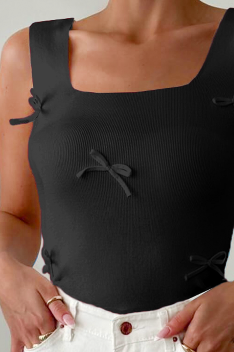 PLISIA BLACK top, Szín: fekete, IVET.HU - A te online butikod.