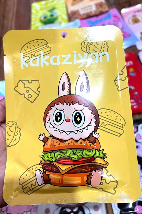 KAKAZIYAN LABUBU Arcmaszk SÁRGAIVET.HU - A te online butikod.