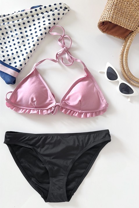 ZARMINDA bikini, Szín: fekete és rózsaszin, IVET.HU - A te online butikod.