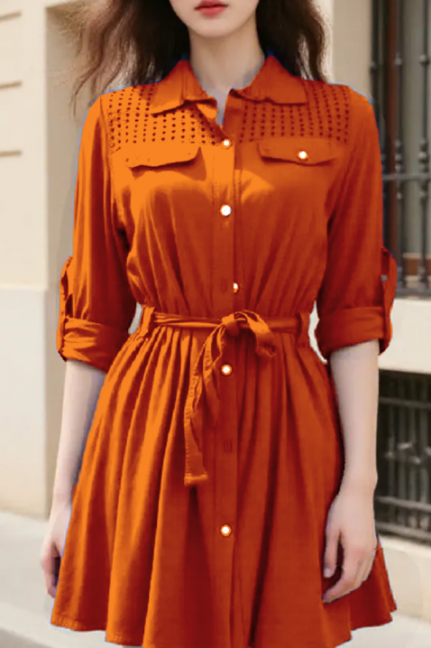 DELFERZA ORANGE ruha, Szín: narancssárga, IVET.HU - A te online butikod.