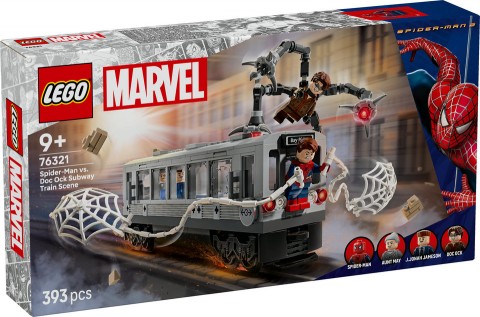 76321 | Spider-Man kontra Doc Ock — jelenet a metrónIVET.HU - A te online butikod.