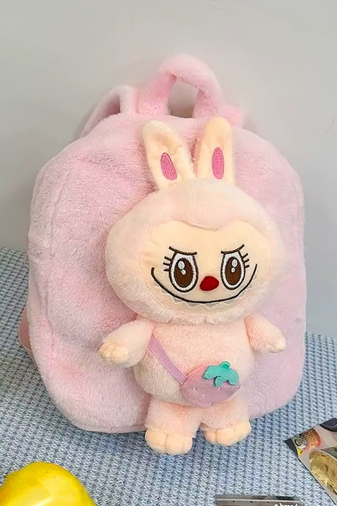 LABUBU BERRY PINK gyermek hátizsák, Szín: rózsaszín, IVET.HU - A te online butikod.