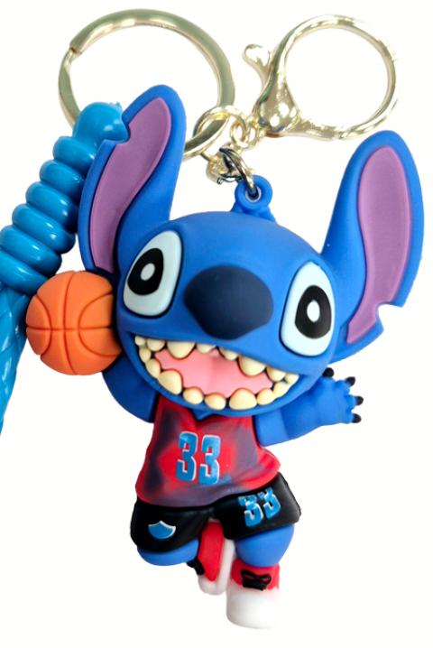 STITCH Basketball RED táska dísz, Szín: piros, IVET.HU - A te online butikod.