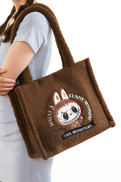 LABUBU MONSTERS BROWN női táska, Szín: barna, IVET.HU - A te online butikod.