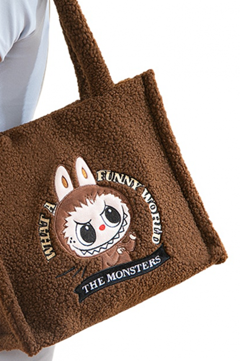 LABUBU MONSTERS BROWN női táska, Szín: barna, IVET.HU - A te online butikod.