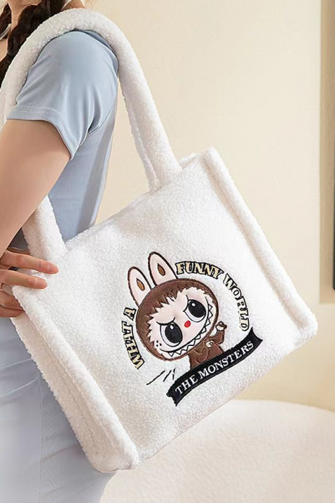 LABUBU MONSTERS WHITE női táska, Szín: fehér, IVET.HU - A te online butikod.