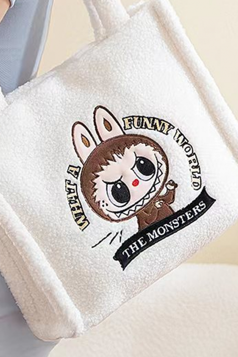 LABUBU MONSTERS WHITE női táska, Szín: fehér, IVET.HU - A te online butikod.