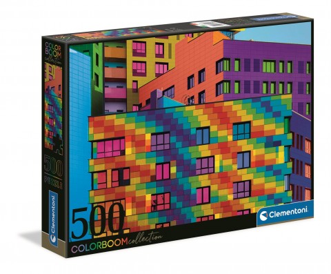 Clementoni puzzle 500 darabos - NégyzetekIVET.HU - A te online butikod.