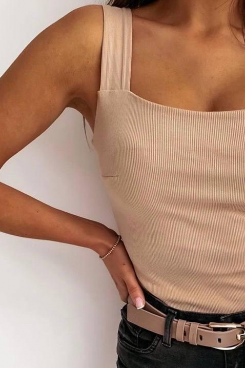 ALIGONA BEIGE top, Szín: bézs, IVET.HU - A te online butikod.