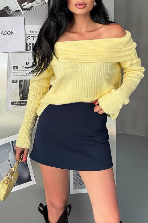 POLINADA YELLOW pulóver, Szín: sárga, IVET.HU - A te online butikod.