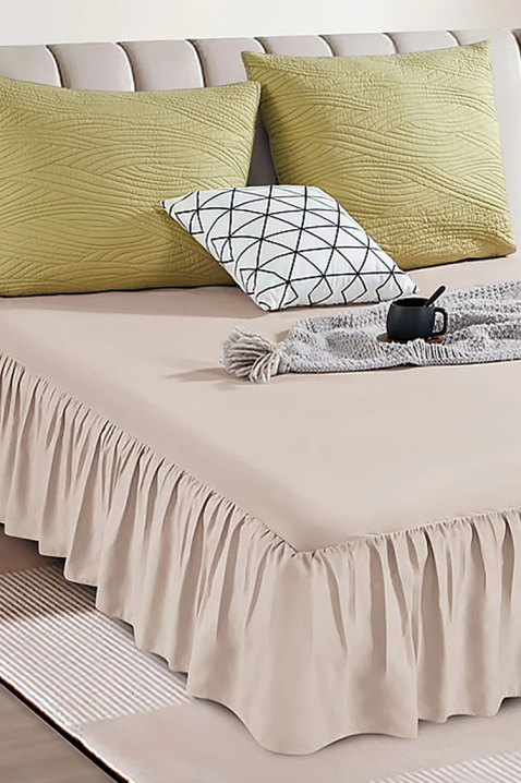 BENJILFA BEIGE 200х220 cm ágytakaró, Szín: bézs, IVET.HU - A te online butikod.
